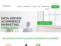 Desktop screenshot for springbot.com