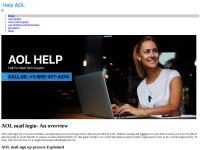 Desktop screenshot for aol-mail.support
