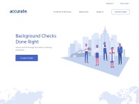 Desktop screenshot for accurate.com
