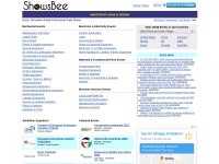 Desktop screenshot for showsbee.com