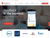 Desktop screenshot for opinionlab.com