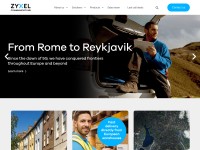 Desktop screenshot for service-provider.zyxel.com