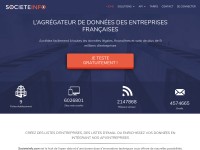 Desktop screenshot for societeinfo.com