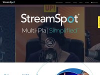 Desktop screenshot for streamspot.com