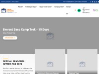 Desktop screenshot for nepalgatewaytrekking.com