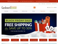 Desktop screenshot for gardenersedge.com