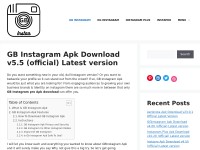 Desktop screenshot for gbinstaa.com