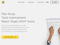 Desktop screenshot for e-gmat.com