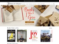 Desktop screenshot for simonandschuster.com