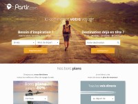 Desktop screenshot for partir.com