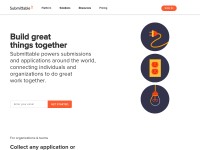 Desktop screenshot for submittable.com