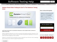 Desktop screenshot for softwaretestinghelp.com
