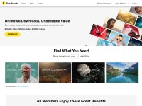 Desktop screenshot for storyblocks.com