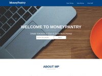 Desktop screenshot for moneypantry.com