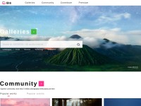 Desktop screenshot for tuchong.com