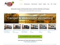 Screenshot of miet-camper.ch
