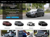 Desktop screenshot for chrysler.com