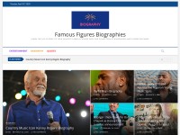 Desktop screenshot for 1biography.com