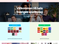 Desktop screenshot for svenskaspel.se