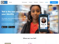 Desktop screenshot for yoti.com