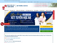 Desktop screenshot for caodangyduochcm.vn