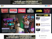 Desktop screenshot for canalnet.tv