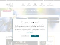 Desktop screenshot for hachette-vins.com