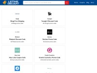 Desktop screenshot for letmediscount.com