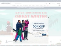 Desktop screenshot for landsend.com