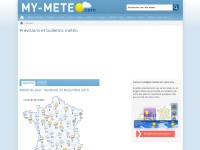 Desktop screenshot for my-meteo.com