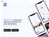 Desktop screenshot for maps.me