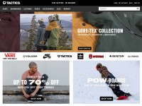 Desktop screenshot for tactics.com