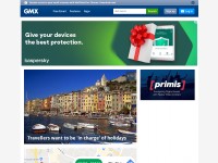 Desktop screenshot for gmx.com