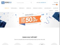 Desktop screenshot for dongsuh.vn