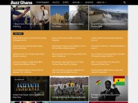 Desktop screenshot for buzzghana.com