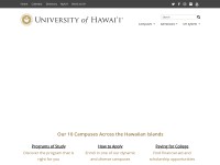 Desktop screenshot for hawaii.edu