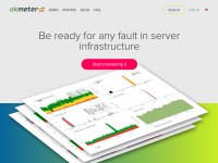 Desktop screenshot for okmeter.ru