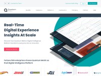 Desktop screenshot for quantummetric.com