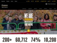 Desktop screenshot for pfw.edu