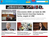 Desktop screenshot for panamericana.pe