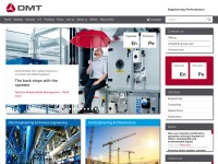 Desktop screenshot for dmt-gmbh.de