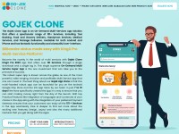 Desktop screenshot for gojekclone.com