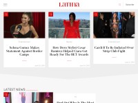 Desktop screenshot for latina.com