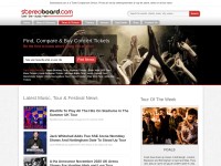 Desktop screenshot for stereoboard.com