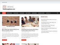 Desktop screenshot for teamgroupnames.com