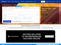 Desktop screenshot for edreams.com