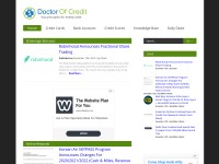 Desktop screenshot for doctorofcredit.com