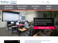 Desktop screenshot for perkinselearning.org