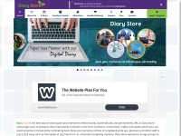 Desktop screenshot for diarystore.com