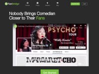 Desktop screenshot for fanbridge.com